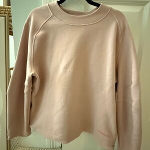 Lululemon Women's Pink Crewneck Sweatshirt